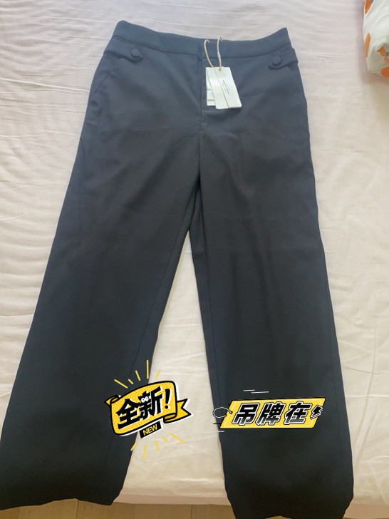 全新5+的黑色长裤，适合正装。155码。