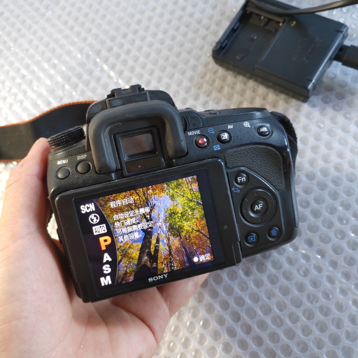 进口索尼a580数码相机 实拍图，成色相当...