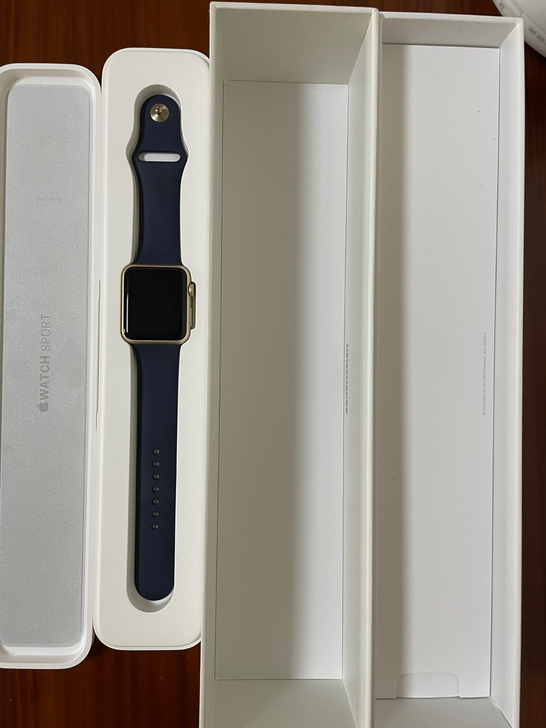 Apple watch1代，42mm，9....