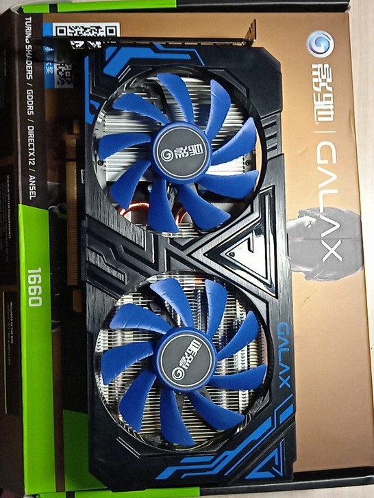 影驰Galaxy大将 1660 显卡 6g...