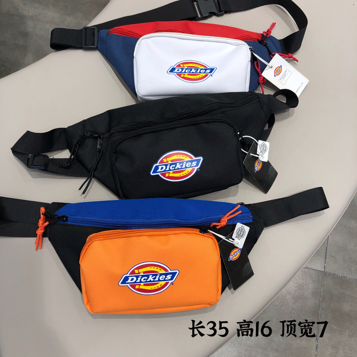 全新Dickies 新款斜挎包男女情侣多彩...