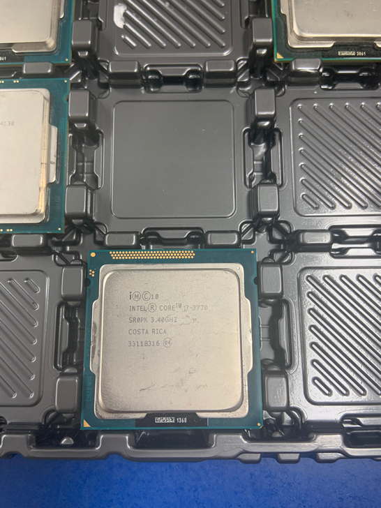 i7-3770 CPU 拆机,实物图