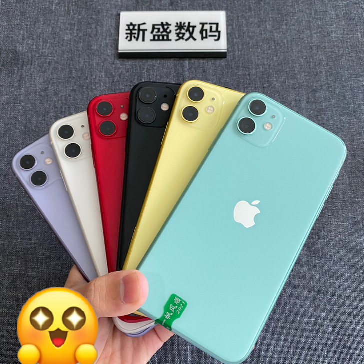 美版iPhone11 128G绿色带面容全...