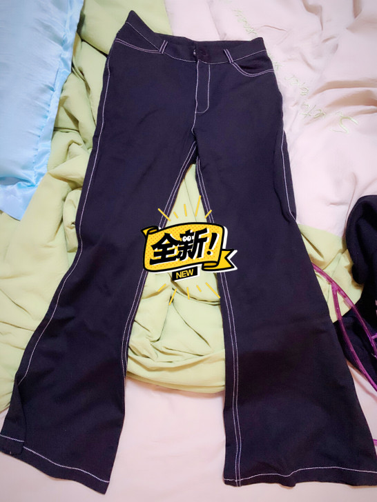 微喇叭裤