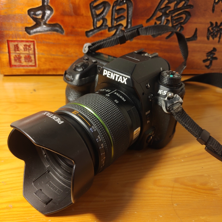 宾得k5套机，带da18-55镜头，成色一...