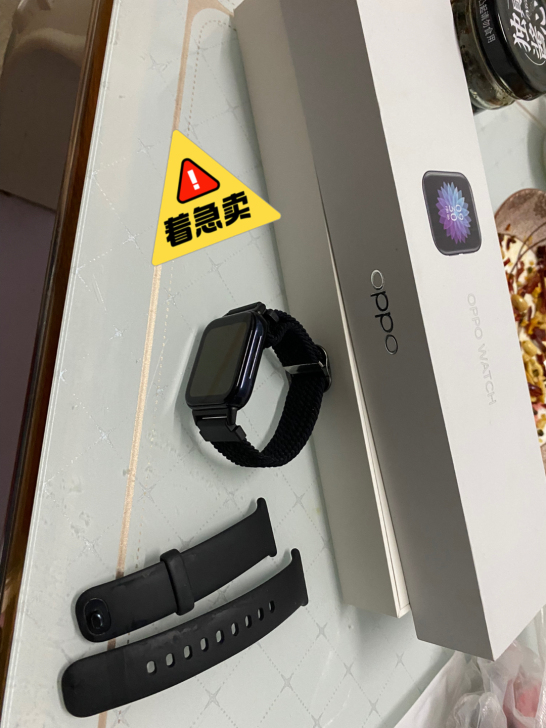 OPPO watch 41mm，黑色，脑热...
