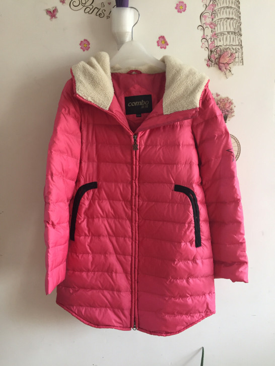 全新康博女式羽绒服，全新165码，从商场专...