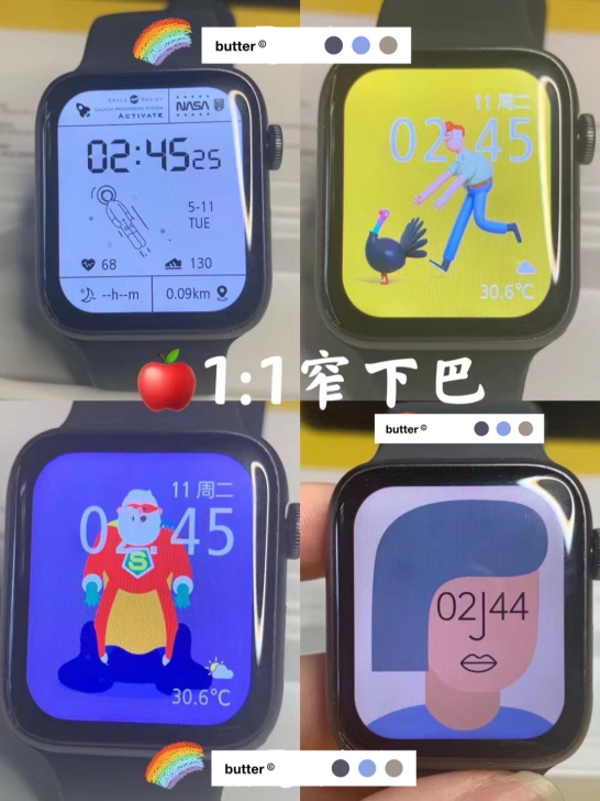 最新最强华强北s6智能手表watch6顶配...