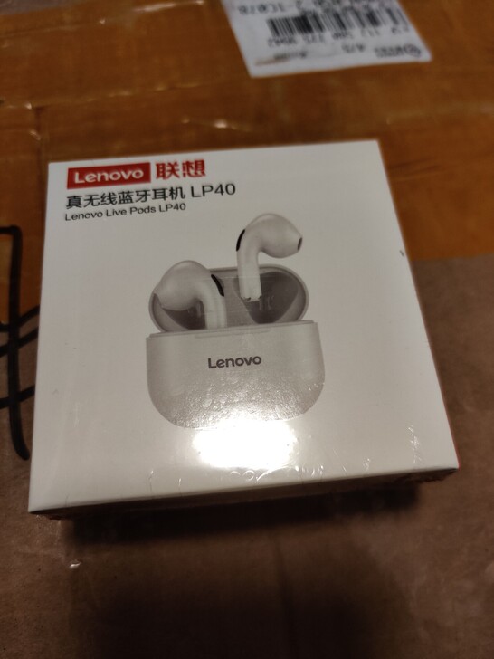 联想LP40真无线蓝牙耳机游戏电竞高音质入...