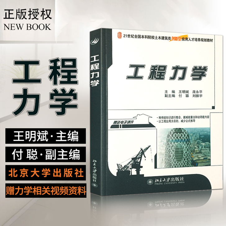 正版现货 工程力学 王明斌 庞永平 大学本...