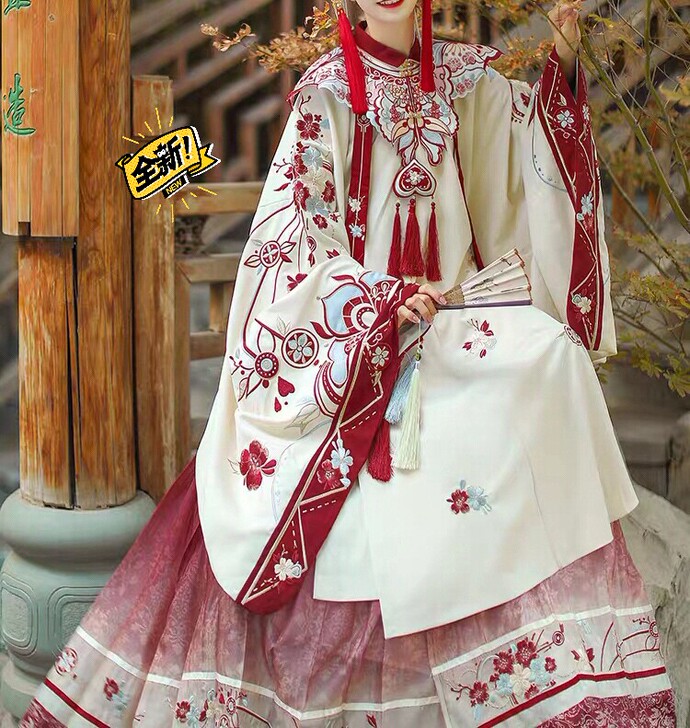 京城旧梦汉服汉尚剧本杀明制凤仙引齐腰齐胸龙...
