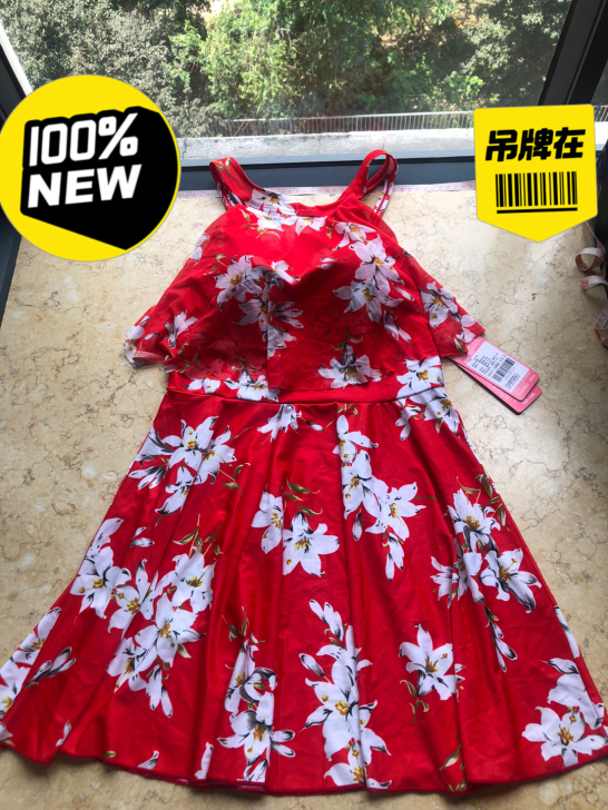 女士分体泳衣 全新带吊牌  165/88 ...