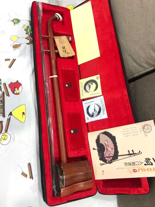 专柜999元购入纯手工红花梨木二胡乐器专业...