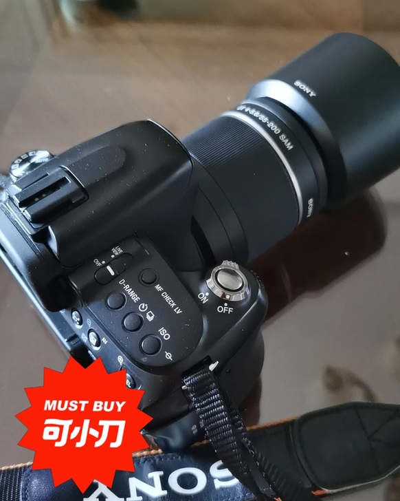 索尼单反  机身+两个镜头18-55  5...