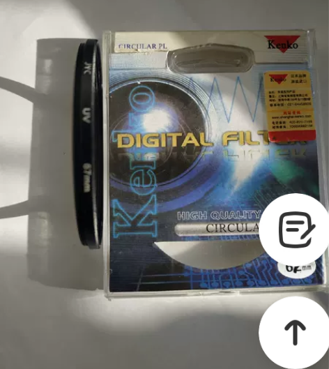 JVC超薄UⅤ滤镜67mm，（98新） 此...