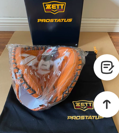 ZETT PROSTATUS 硬式捕手手套...