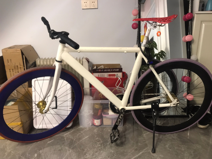 组装死飞自行车，便宜甩出，死飞活飞可切换，...