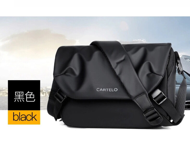 卡帝乐鳄鱼2021新款单肩包男潮牌斜挎包休...