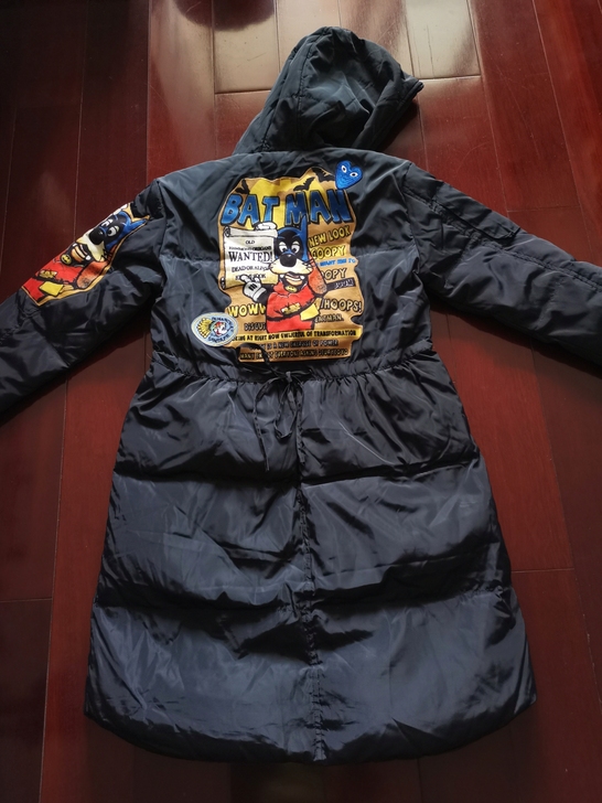 女式长款羽绒服，适合160-165身高，衣...