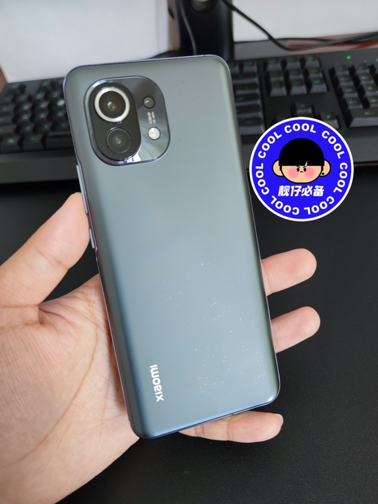 小米11 8+256G 黑色 在保98新