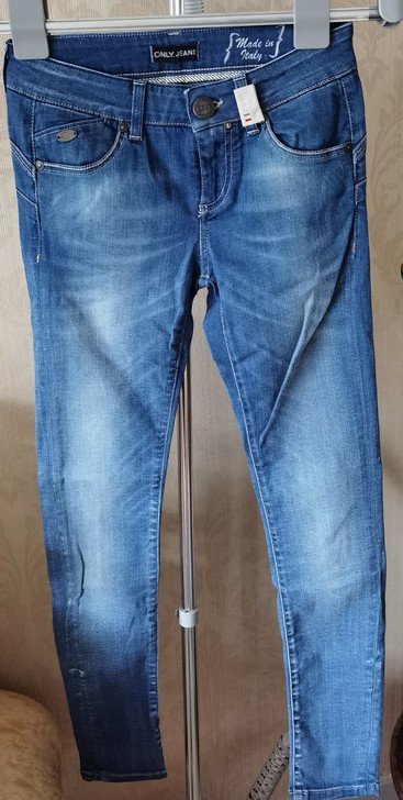 专柜正品ONLY女装休闲牛仔裤 春夏款 修...