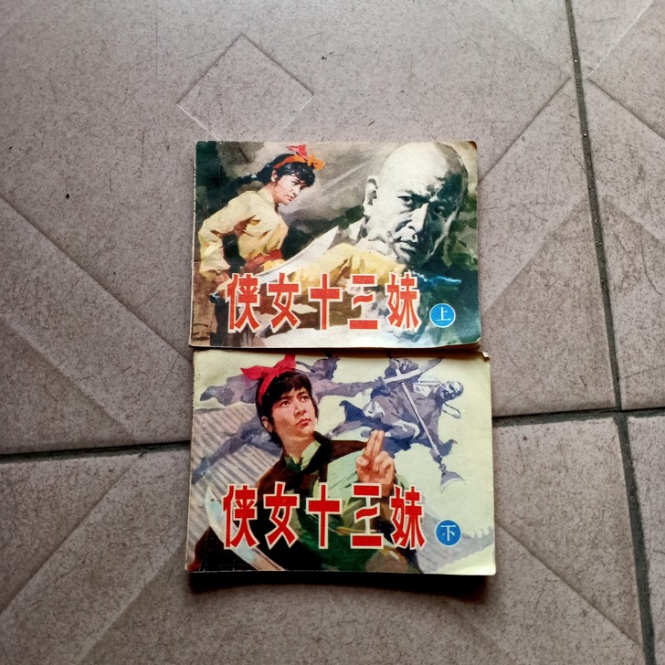 漫画书一套两本。