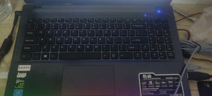 神舟战神笔记本电脑，游戏本，配置如图，正常...