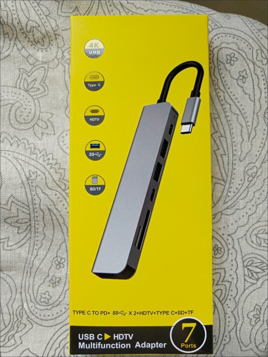 全新Type-C八合一扩展坞多功能笔记本转...