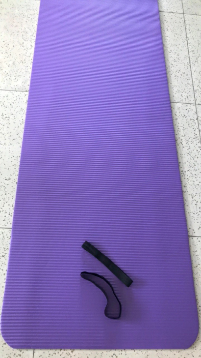 瑜伽垫加厚防滑初学者男女健身垫加宽地垫子珈...