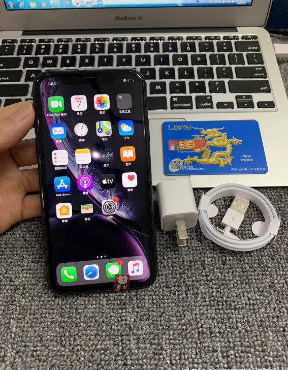 二手苹果XR128G黑色黑解无锁iPhoneXr全网通 iP