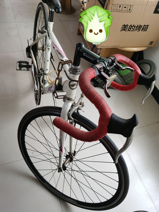 捷安特风速900，公路自行车，目前除了车座...