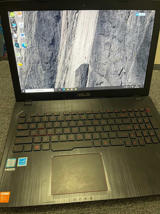 华硕GL553VW笔记本一台，电脑成色如图...