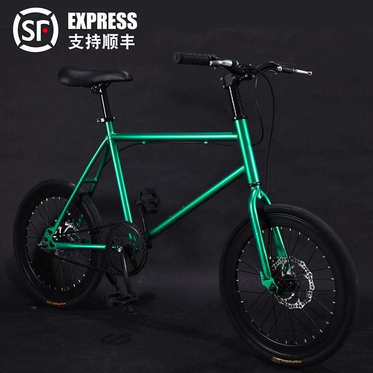 死飞自行车实心胎单车男女学生活飞倒刹碟刹2...