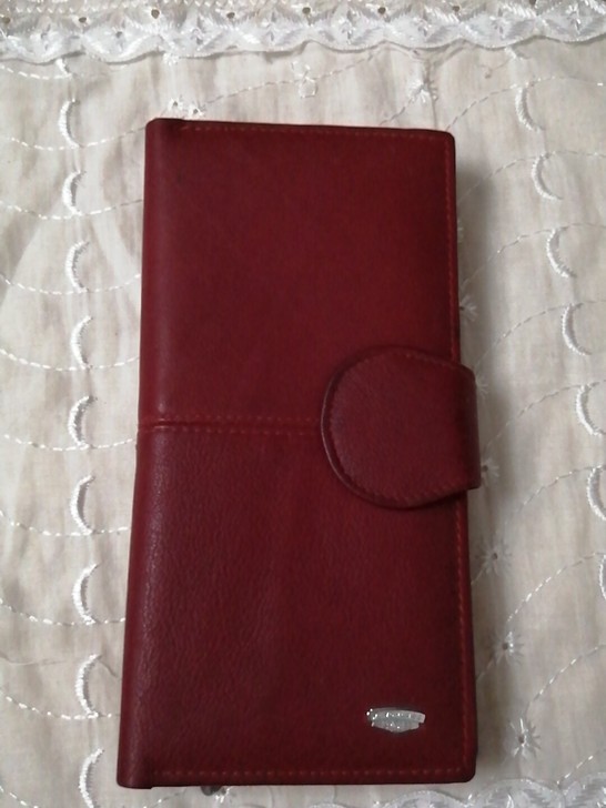 商场撤柜，纯皮女士钱包，赔钱处理 全新 红...