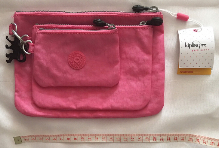 全新 闲置 Kipling 手拿包