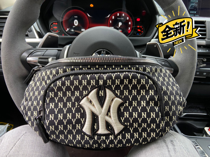 MLB腰包正品 NY洋基队网红胸包斜挎包 ...