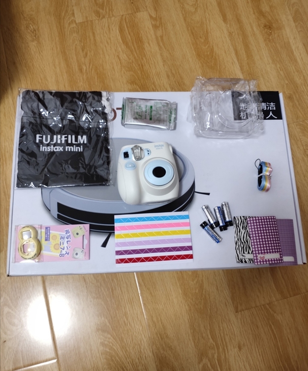 富士拍立得相机mini7c 一次成像相机，...