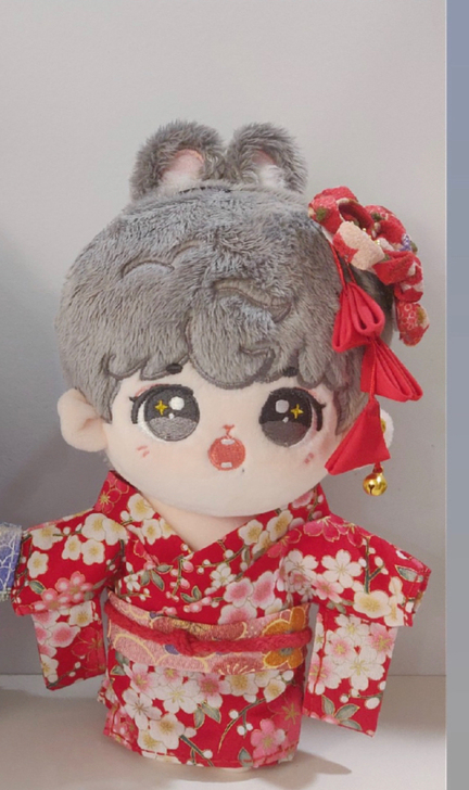 【出】15cm手作和服，手作娃衣。买来基本...