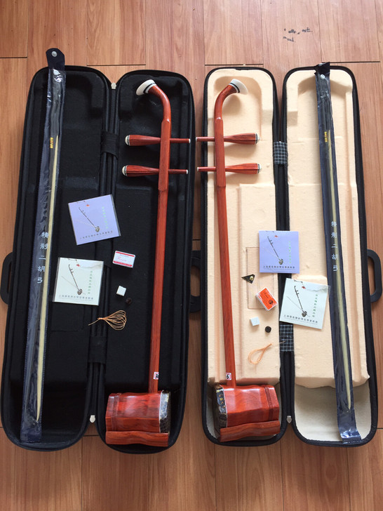 全新红木二胡低价出售！琴行 全新红木二胡