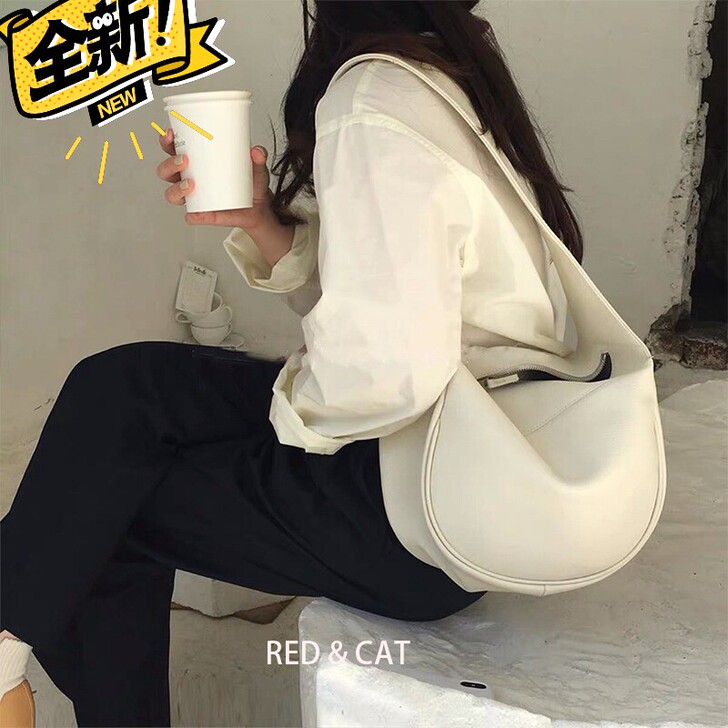 2020韩版Chic新款半月单肩手提包韩国...