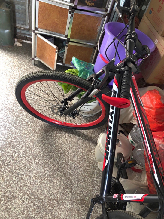 出一辆自行车，山地越野自行车