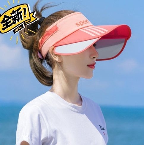 夏季遮阳帽子防晒女遮脸太阳帽女韩版学生户外...