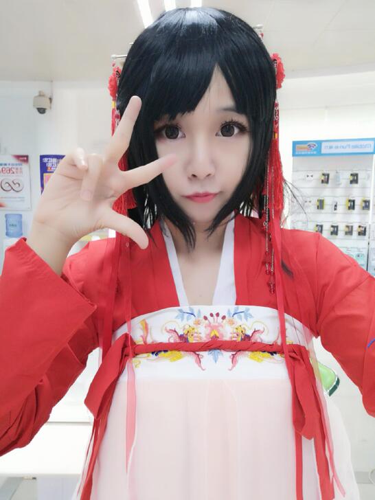 汉尚华莲传统汉服女重工锦鲤绣花唐制齐胸襦裙...