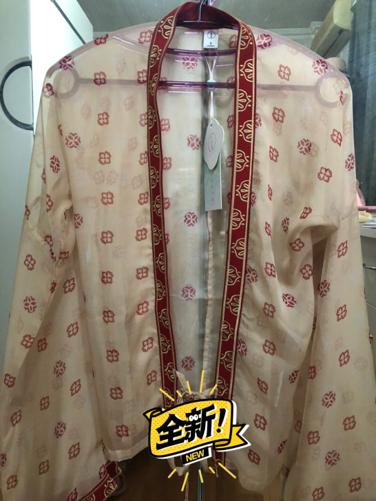十三余汉服，鹿戈上襦，s码，全新，没出门