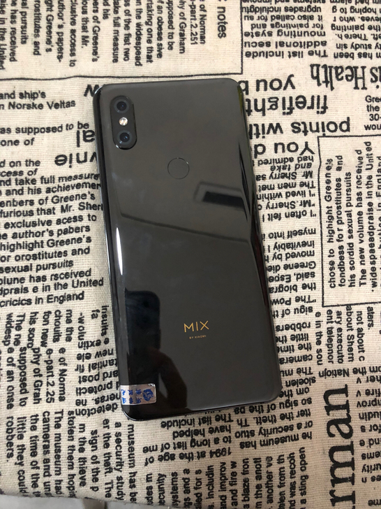 小米mix3 6+128 黑色 全网通4G...