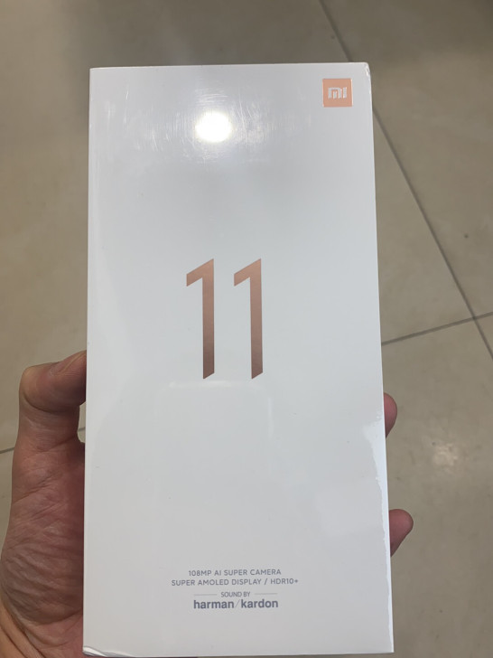 小米11  12+256G蓝色现货未拆封，...