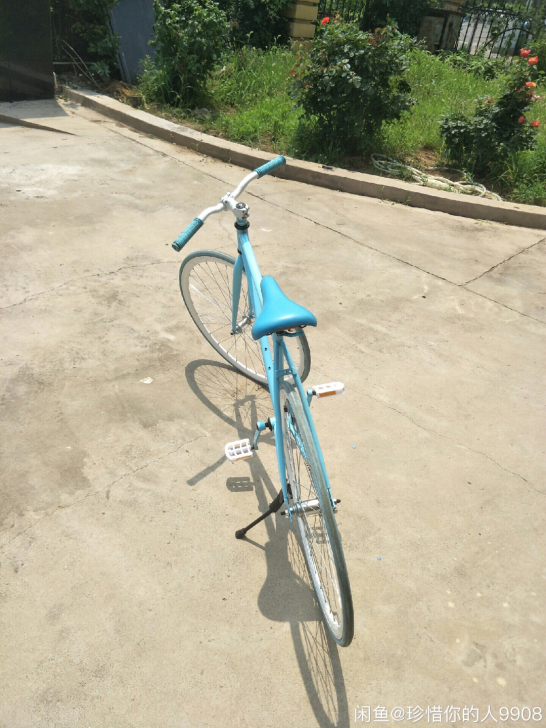 死飞自行车几乎全新买来一直在地下室吃灰有的...