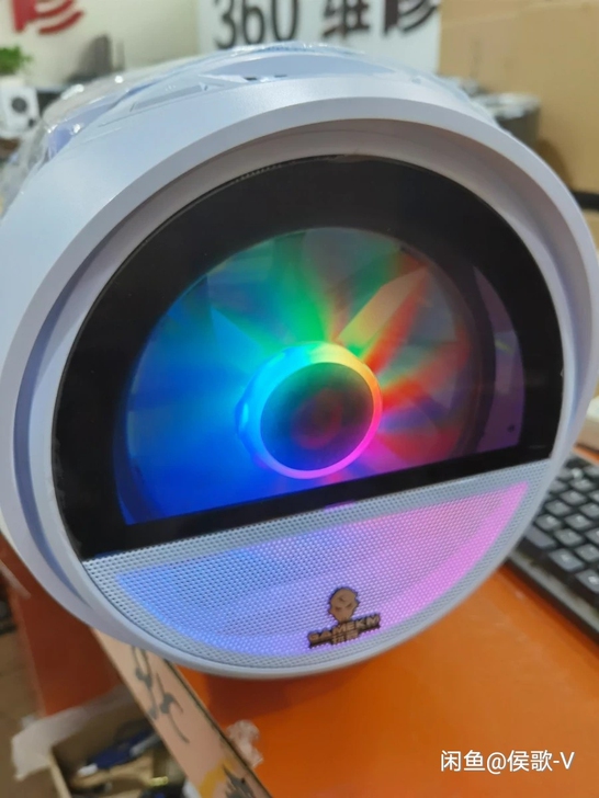 玩嘉元气弹桌面电脑机箱，全新 不支持ATX...