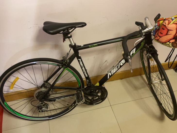 二手美利达公路车，五年前买的落了五年的灰