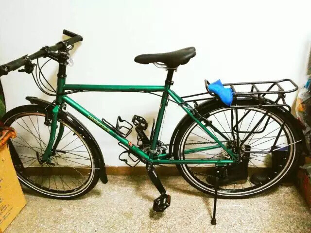 雷诺520钢架旅行自行车